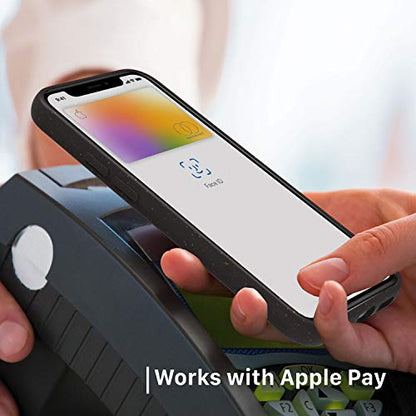 VENA ECO Biodegradable Case Compatible with Apple iPhone 12 Mini (5.4"-inch), (Biodegradable TPU, Drop Proof) Eco-Friendly Slim Protective Case Cover - Black