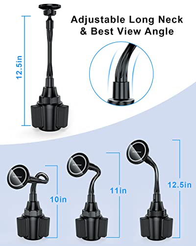 SUPERONE Magsafe Cup Holder Phone Mount, Universal Cup Phone Holder for Car
