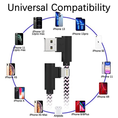 iPhone Charger Cord Lightning Cable 10ft 3Pack iPhone Fast Charging Cable - size: 10 FT