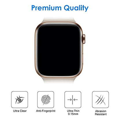 JETech TPU Screen Protector for Apple Watch SE 3/2/1, Series 6/5/4 40mm - size: Apple Watch SE 3/2/1 / Series 6 5 4 40mm