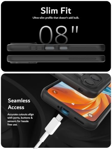 TUDIA MergeGrip Magsafe Compatible for TCL NXTPAPER 70 Pro Case Matte Black | Military Grade Drop Tested Dual-Layer Protection - Matte Black - color: Matte Black