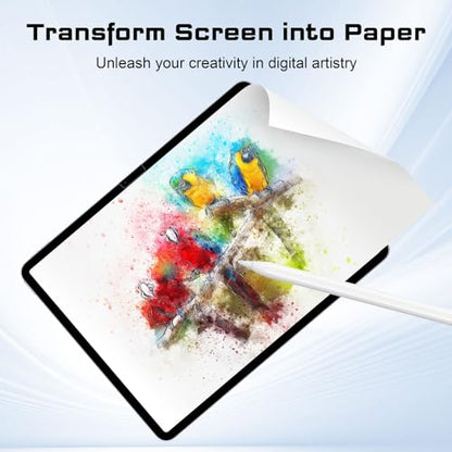 Magnetic Paper Screen Protector for iPad 10th Generation 2022 10.9 inch/iPad 11th Generation (A16) 2025,Detachable and Reusable Nano Adsorption Matte Film for Note-Taking,Drawing,Art - size: Magnetic iPad 10th/A16