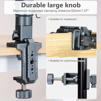 Heavy Duty Magic Arm, Desktop Overhead Mount, 5kg Weight Capacity