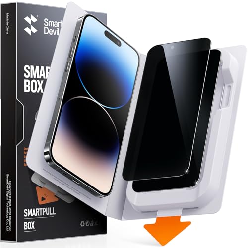 SMARTDEVIL 2 Pack for iPhone 14 Pro Privacy Screen Protector