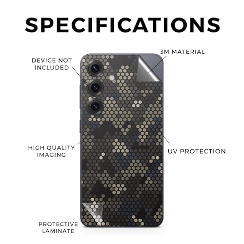 Phone Skin Compatible with Samsung Galaxy S25 - Camo Dots - Premium 3M Vinyl Protective Wrap Decal Cover - Easy to Apply | Crafted in The USA by MightySkins - color: Camo Dots, size: Galaxy S25 (Full Wrap), style: Matte Finish