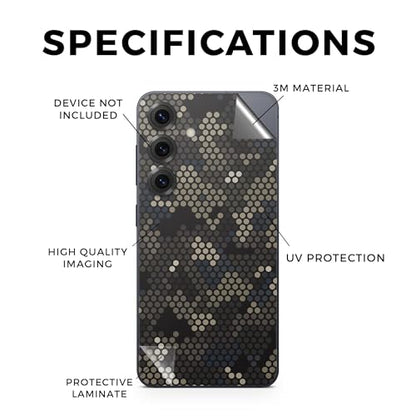 Phone Skin Compatible with Samsung Galaxy S25 - Camo Dots - Premium 3M Vinyl Protective Wrap Decal Cover - Easy to Apply | Crafted in The USA by MightySkins - color: Camo Dots, size: Galaxy S25 (Full Wrap), style: Matte Finish