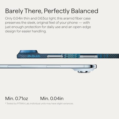 pitaka for iPhone Air Case with Caseless Touch Feeling, Ultra Slim-Moonrise - color: Moonrise
