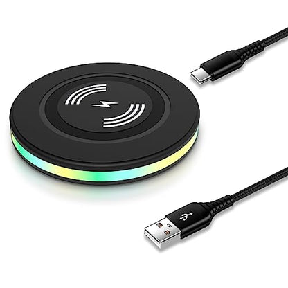 Samsung Wireless Charger Fast Charging for Samsung Galaxy S26 Ultra/S26+ - color: Black, style: 1-Pack