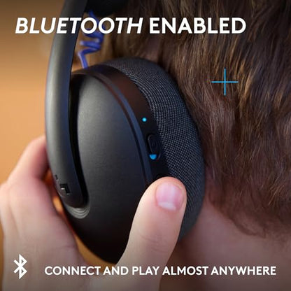 Logitech G325 Lightspeed Wireless Gaming Headset - Black - color: Black