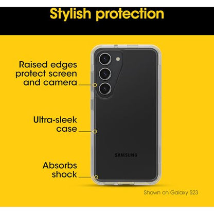 OtterBox Samsung Galaxy S24 Ultra (Only) - Symmetry Series Clear Case - Clear - Ultra-Sleek - Wireless Charging Compatible - Raised Edges Protect Camera & Screen - Non-Retail Packaging - color: Clear
