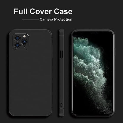 TENOC Phone Case Compatible with iPhone 11 Pro, Black Case Anti-Fingerprint Protective Bumper Matte Cover for 5.8 Inch - color: Black, size: iPhone 11 Pro