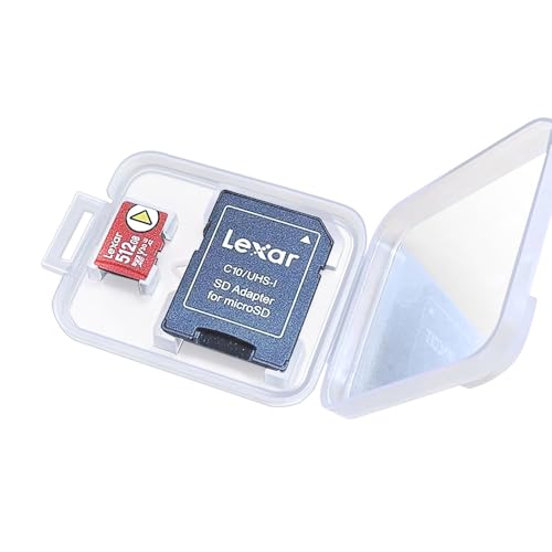eTECH Collection 100 Pack of Clear Plastic SD/SDHC/SDXC/MicroSD/MicroSDHC/MicroSDXC Memory Card Case Holder for SanDisk/Kingston/Transcend/Samsung (Case Only, Memory Card Not Included) - color: 100Pack