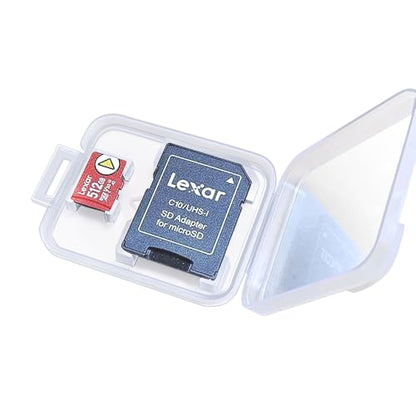 eTECH Collection 20 Pack of Clear Plastic SD/SDHC/SDXC/MicroSD/MicroSDHC/MicroSDXC Memory Card Case Holder for SanDisk/Kingston/Transcend/Samsung (Case Only, Memory Card Not Included)
