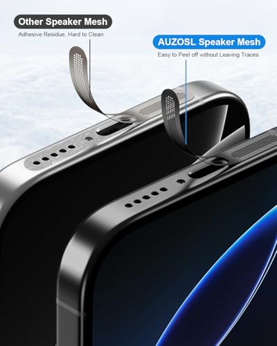USB C Port Cover with Speaker Cover for iPhone 16/15 Series, Black, 4 Pack - color: Black