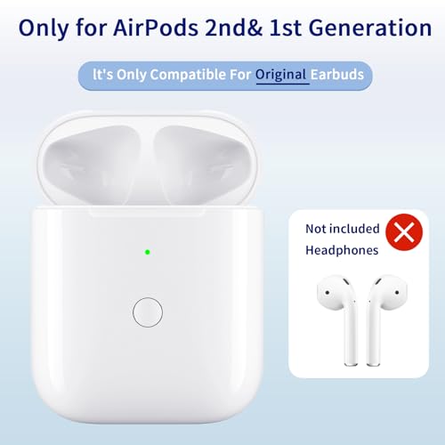 Replacement Wireless Charging Case for AirPods Pro 1st & 2nd Gen