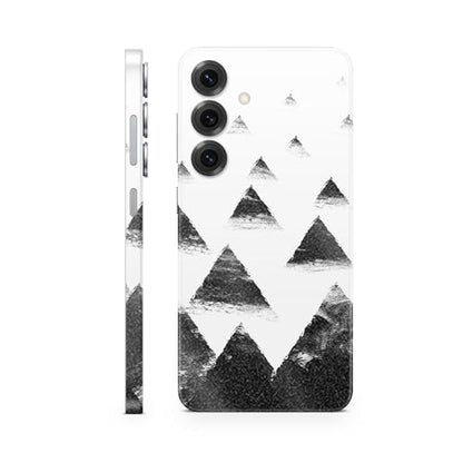 Glossy Glitter Phone Skin Compatible with Samsung Galaxy S25 - Black Hills - Premium 3M Vinyl Protective Wrap Decal Cover - Easy to Apply | Crafted in The USA by MightySkins - color: Black Hills, size: Galaxy S25 (Full Wrap), style: Glossy Glitter Finish