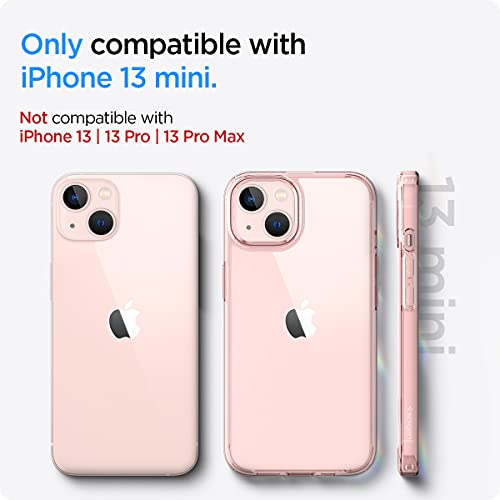 Spigen for iPhone 13 Mini Case, Ultra Hybrid [No Magnet Ring][Anti-Yellowing] - Rose Crystal - color: Rose Crystal, size: iPhone 13 Mini