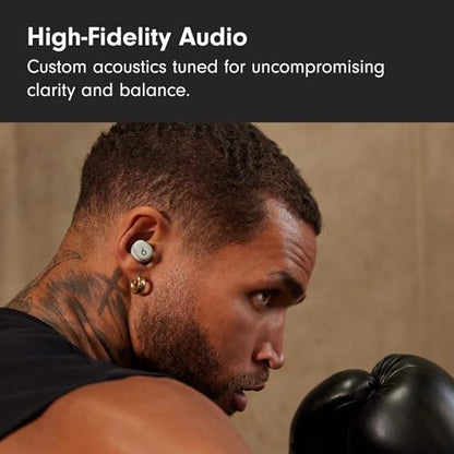 Beats Solo Buds - Wireless Bluetooth Earbuds with USB-C Charging Cables (1.5) - Storm Gray - color: Storm Gray, style: Solo Buds & Cable