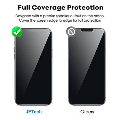 JETech Full-Coverage Screen Protector for iPhone 13 Pro Max, 3-Pack - size: iPhone 13 Pro Max