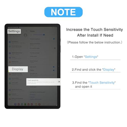 SPARIN 2 Pack Screen Protector for Galaxy Tab A11 Plus/Tab A9 Plus 11 Inch