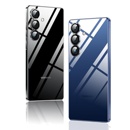 Slim Designed for Samsung Galaxy S25 Case,Paper-Thin Transparent Finish Skin Back Case [Non Yellowing] Ultra Protective Cover with Camera Protection 6.2 Inch for Men Women (Clear) - color: Clear, size: for Samsung Galaxy S25 6.2inch