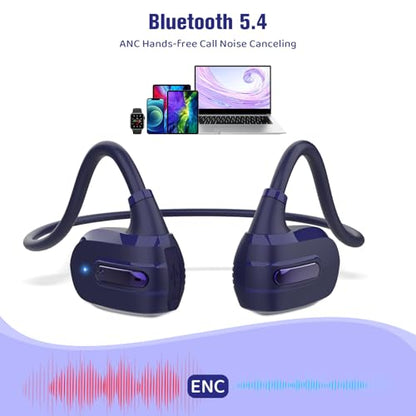 BANIGIPA Kids Headphones, Open Ear Headphones for Teens Child Boys Girls - color: G03-Purple