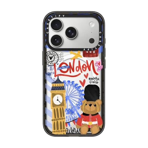 CASETiFY for iPhone 17 Pro Case - Impact Compatible with MagSafe | 8.2 ft. 4x Military Grade Drop Protection | London Dreams | Black - color: London Dreams, size: Iphone 17 Pro (6.3")