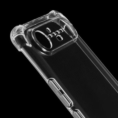 Protective Case for Tecno Pova Slim 5G - Clear | 6.78" Slim Shockproof Bumper Back Cover Anti-Scratch Flexible TPU Shell, Grip-Friendly - color: Clear