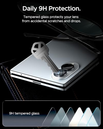 Spigen Camera Lens Protector for Galaxy Z Fold 8 - Black [2 Pack] - size: Galaxy Z Fold 8
