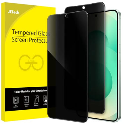 JETech Privacy Screen Protector for Samsung Galaxy S25 Plus, 2-Pack - size: Galaxy S25 Plus