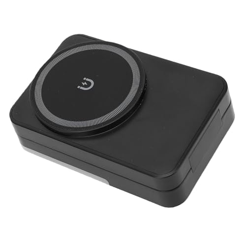 Wireless Charger Stand 3 in 1, Foldable Fast Charging Station 15W, Portable Wireless Charging Pad for Phone Watch Earphone Black - color: Black