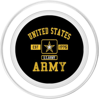 Army Military Pride PopSockets PopGrip for MagSafe - style: Magnetic PopGrip