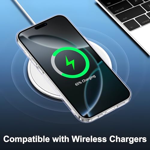 SPIDERCASE for iPhone 16 Pro Max Case, [Military-Grade Drop Tested] Slim Case Clear - color: Clear, size: iPhone 16 Pro Max