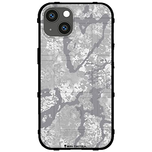 EGO TACTICAL Limited Edition Rugged Shield case Compatible with iPhone 13 Mini [5.4" Screen] Printed in The USA Kryptek Obskura Nivis Camouflage - color: Kryptek Obskura Nivis Camouflage, size: iPhone 13 Mini (5.4")