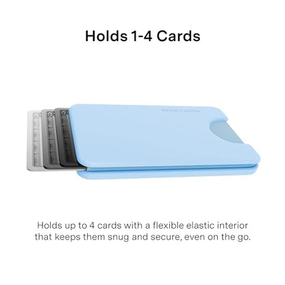 VELVET CAVIAR compatible with MagSafe Wallet - Magnetic Card Holder - color: Cotton Candy Blue