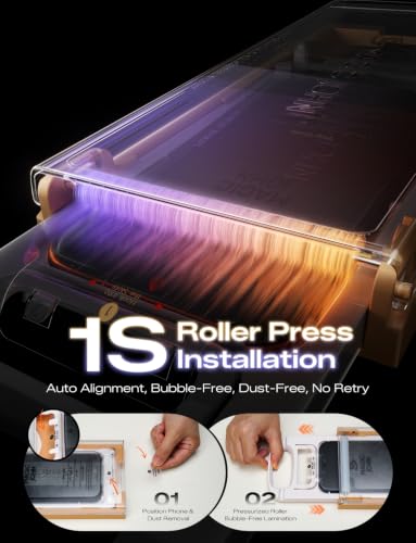 MAGIC JOHN 2Pack AR Screen Protector for iPhone 17 Pro Max Anti Reflection - size: iPhone 17 Pro Max 6.9inch