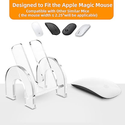 Mouse Holder Stand for Apple Magic Mouse 1 & 2 Easy Charging - style: sofa shape