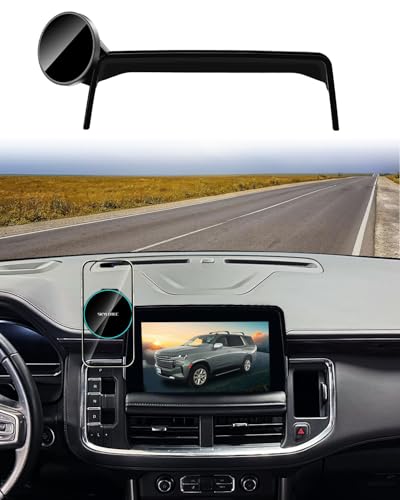 SKYLOTEC Magnetic Charger Phone Mount for Chevy Tahoe/Suburban 2021-2024 - color: Magnetic Wireless Charger, size: Tahoe 2021-2024 (10.2 inch screen)