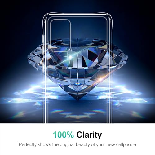 HOOMIL Case for Samsung Galaxy S20+ Plus 6.7-Inch, Non-Yellowing, Drop Protection, Anti-Scratch Transparent Hard Back Phone Cover - Crystal Clear - color: Clear, size: Samsung Galaxy S20 Plus