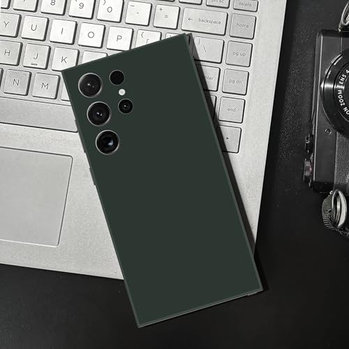 2 Pack Skin Wraps Compatible with Samsung Galaxy S24 Ultra (Dark Green) - color: Dark Green