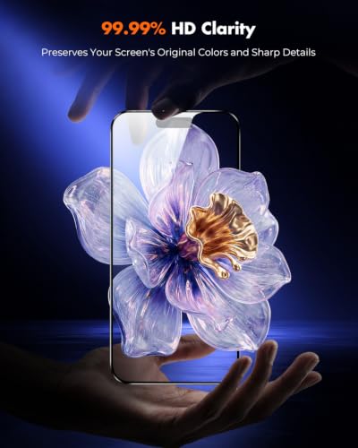 UNBREAKcable iPhone 17 Pro Full-Coverage Screen Protector - 3 Pack - size: iPhone 17 Pro