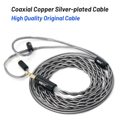 BQEYZ BQ10 12mm Dynamic Wired Earphones, 3.5mm in-Ear Monitor IEM - size: 3.5mm without Mic