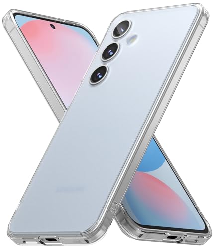 Ringke for Samsung Galaxy S24 FE Case [Fusion Matte Clear] | Oil & Dirt Resistant, Anti-Fingerprint Technology Prevents Oily Smudges, Frosted Coating Feels Velvety Soft - size: Galaxy S24 FE