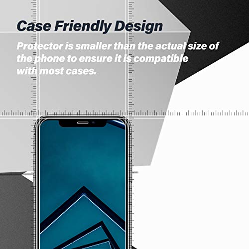 BIGFACE iPhone 11 Screen Protector + Camera Lens Protectors, [2 + 2 Pack] Premium HD Clear Tempered Glass, 9H Hardness, HD Clarity, Anti- Scratch, 3D Curved Accuracy Anti-Bubble Film - size: iPhone 11（6.1"）