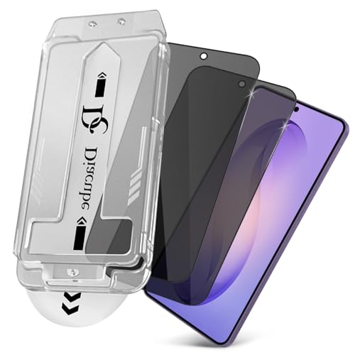 2 PACK Privacy Screen Protector for Samsung Galaxy S26 [27° Anti-Spy] 9H Hardness Shatterproof Tempered Glass [Auto Dust Removal Installation] Fingerprint ID Unlock, Bubble Free, Case-Friendly, HD Full Coverage - size: Galaxy S26
