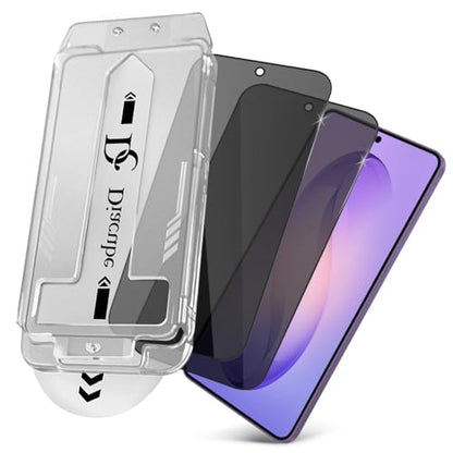 2 PACK Privacy Screen Protector for Samsung Galaxy S24 Ultra [27° Anti-Spy] 9H Hardness Shatterproof Tempered Glass [Auto Dust Removal Installation] Fingerprint ID Unlock, Bubble Free, Case-Friendly, HD Full Coverage - size: Galaxy S24 Ultra