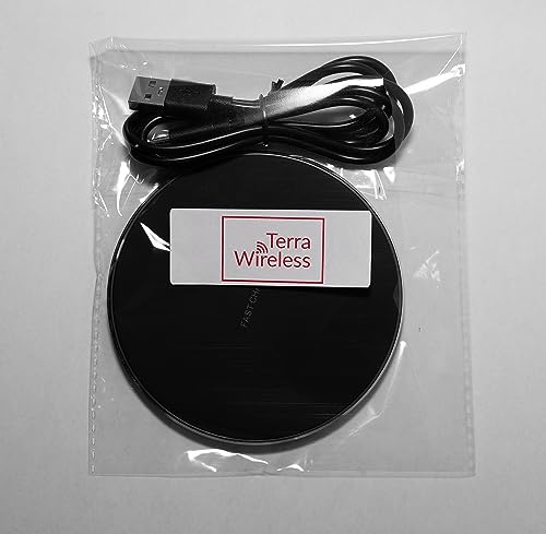 15W Fast Charge Wireless Charger Pad Charging Stand, Cell Phone Charging Pad, Smartphone Wireless Charger pad for Samsung, iPhone, Google Pixel, LG, Oppo, Nokia, TCL 20 Pro 5G