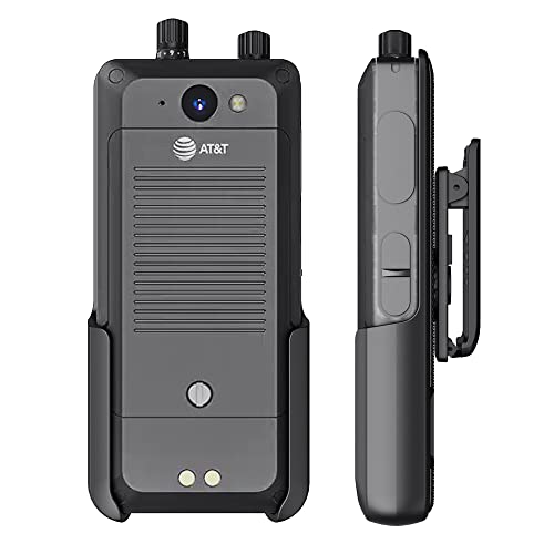 BELTRON Sonim XP5Plus 5G Slide-in Belt Clip Holder, Heavy Duty Rotating Belt Clip Holster for Sonim XP5 Plus X530 or XP5900 (AT&T FirstNet) - Supports 2.25" Wide Duty Belt - size: 2.25" Clip