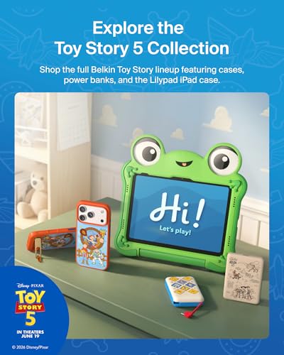 Belkin Disney Toy Story 5 10000mAh 20W USB C Power Bank, Portable Charger - color: Toy Story, style: 10K mAh