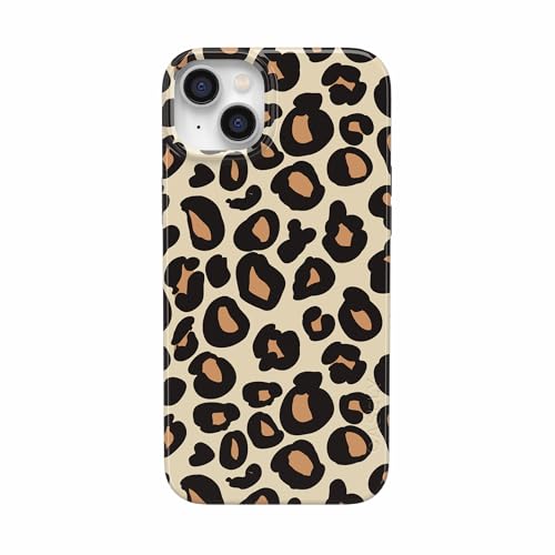 Casely iPhone 14 Plus Case | Into the Wild | Leopard Print | Compatible with MagSafe | Classic Ultra Slim Design - color: Into the Wild | Leopard Print